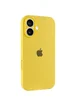 Чехол Silicone Case Full Camera Protective (AA) для Apple iPhone 17 (6.3") Желтый / Yellow