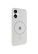 Чехол Silicone Case Full Protective (AA) V2 with MagSafe для Apple iPhone 17 (6.3") Белый / White