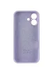Чехол Silicone Case Full Camera Protective (AA) для Apple iPhone 17 (6.3") Сиреневый / Lilac