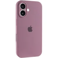 Чехол Silicone Case Full Camera Protective (AA) для Apple iPhone 17 (6.3") Лиловый / Lilac Pride