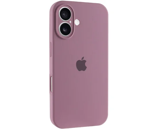 Чехол Silicone Case Full Camera Protective (AA) для Apple iPhone 17 (6.3") Лиловый / Lilac Pride