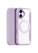 Чехол-книжка Dux Ducis Skin X Pro with MagSafe для Apple iPhone 17 (6.3") Purple Pink