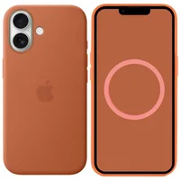 Чехол Silicone case (AAA) with Magsafe and Animation для Apple iPhone 17 (6.3") Terra Cotta