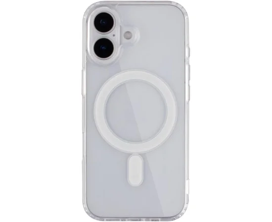 Чехол TPU Clear Case with MagSafe для Apple iPhone 17 (6.3") Clear