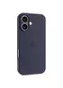 Чехол Silicone Case Full Camera Protective (AA) для Apple iPhone 17 (6.3") Темно-синий / Midnight blue