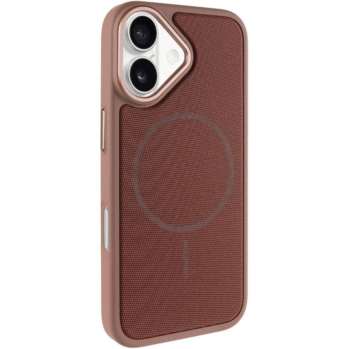 Чохол PC TechWoven Hybrid with MagSafe для Apple iPhone 17 (6.3") Desert Gold