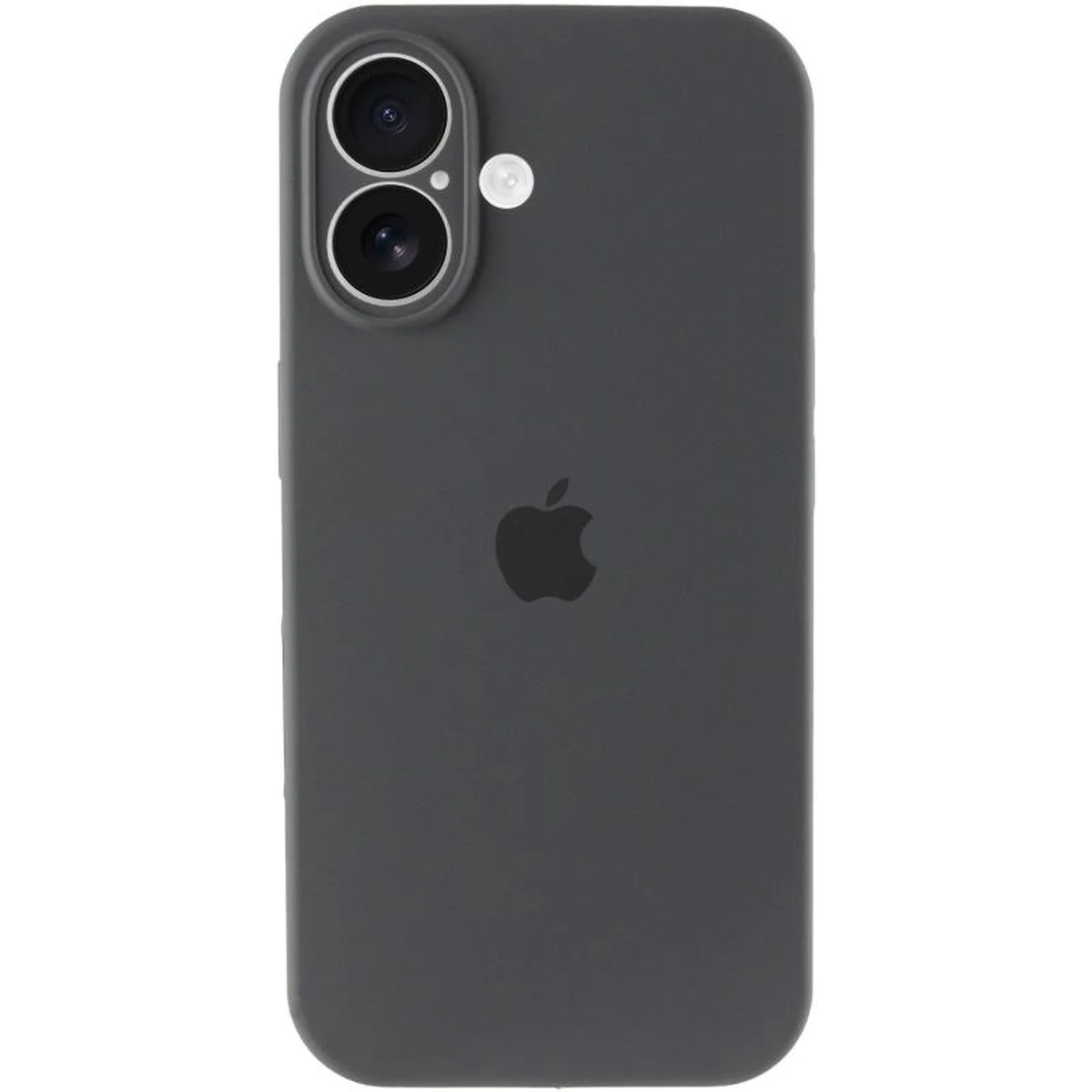 Чехол Silicone Case Full Camera Protective (AA) для Apple iPhone 17 (6.3") Серый / Dark Gray