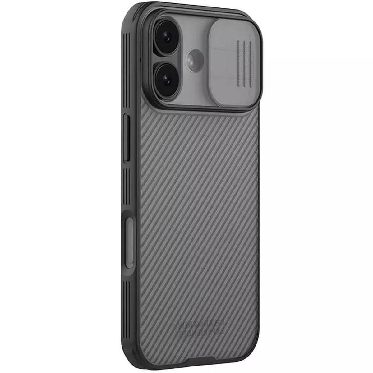 Карбонова накладка Nillkin CamShield Pro для Apple iPhone 17 (6.3") Transparent black
