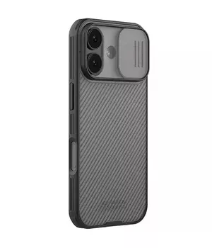 Карбоновая накладка Nillkin CamShield Pro для Apple iPhone 17 (6.3") Transparent black