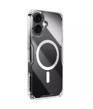 TPU чехол Nillkin Nature Pro Magnetic для Apple iPhone 17 (6.3") Бесцветный (прозрачный)