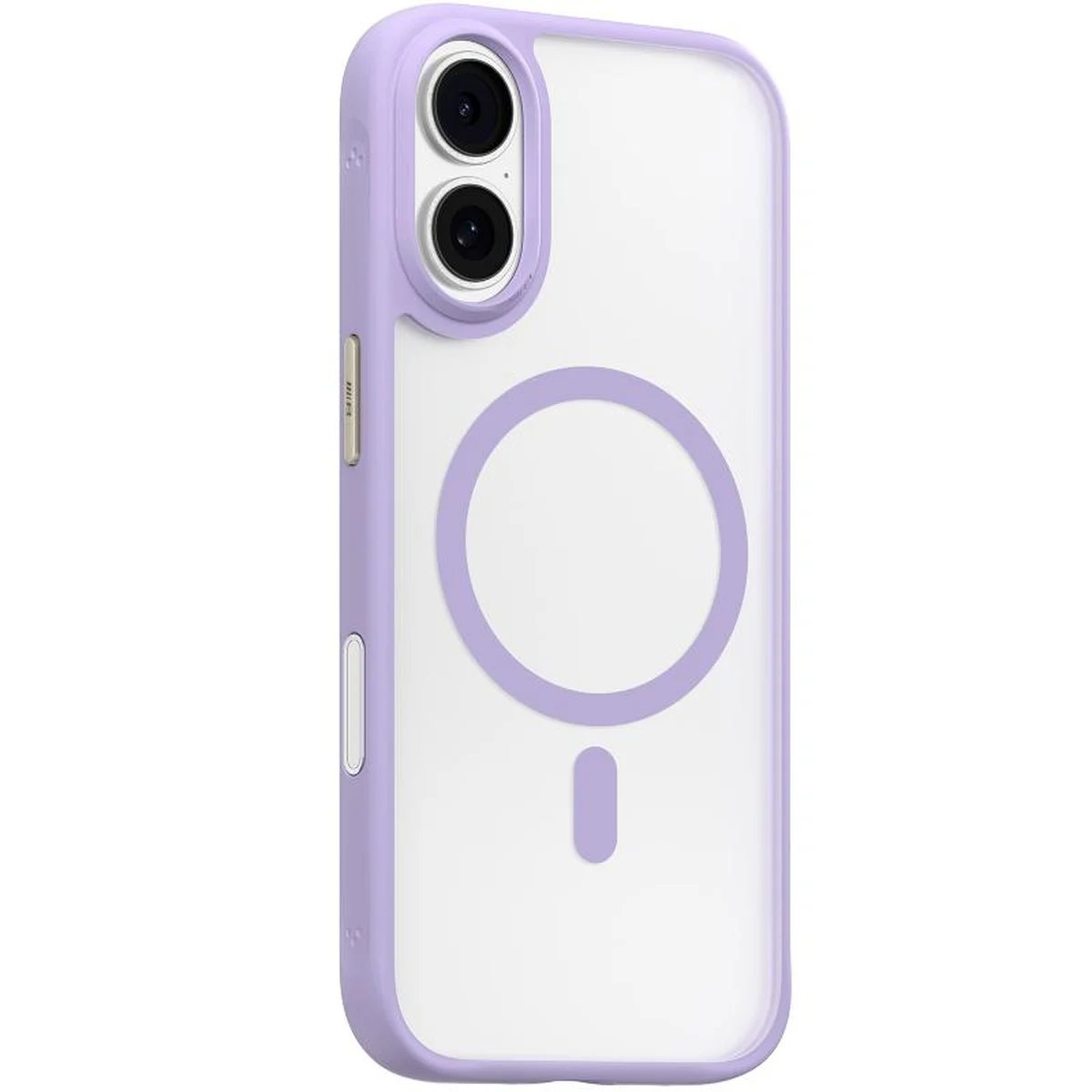 TPU+PC чохол Blueo Skin Friendly Frosted with MagSafe для Apple iPhone 17 (6.3") Бузковий