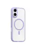 TPU+PC чехол Blueo Skin Friendly Frosted with MagSafe для Apple iPhone 17 (6.3") Сиреневый