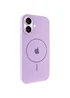 Чехол Silicone Case Full Protective (AA) V2 with MagSafe для Apple iPhone 17 (6.3") Сиреневый / Lilac