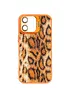 Чехол TPU+PC Wild Leopard with MagSafe and Lens для Apple iPhone 17 (6.3") Orange