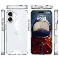Чехол TPU Space Case transparent для Apple iPhone 17 (6.3") Прозрачный