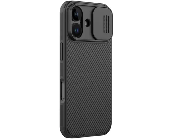 Карбонова накладка Nillkin CamShield Pro для Apple iPhone 17 (6.3") Black