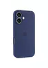 Чехол Silicone Case Full Camera Protective (AA) для Apple iPhone 17 (6.3") Синий / Deep navy