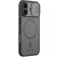 Карбонова накладка Nillkin CamShield Pro Magnetic для Apple iPhone 17 (6.3") Transparent black