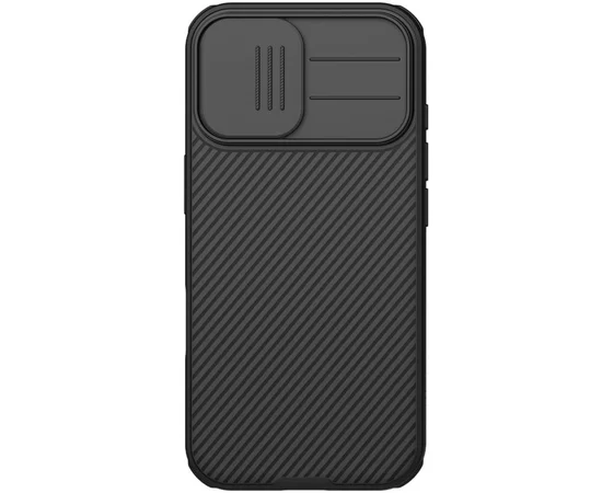 Карбоновая накладка Nillkin CamShield Pro Magnetic для Apple iPhone 17 (6.3") Black