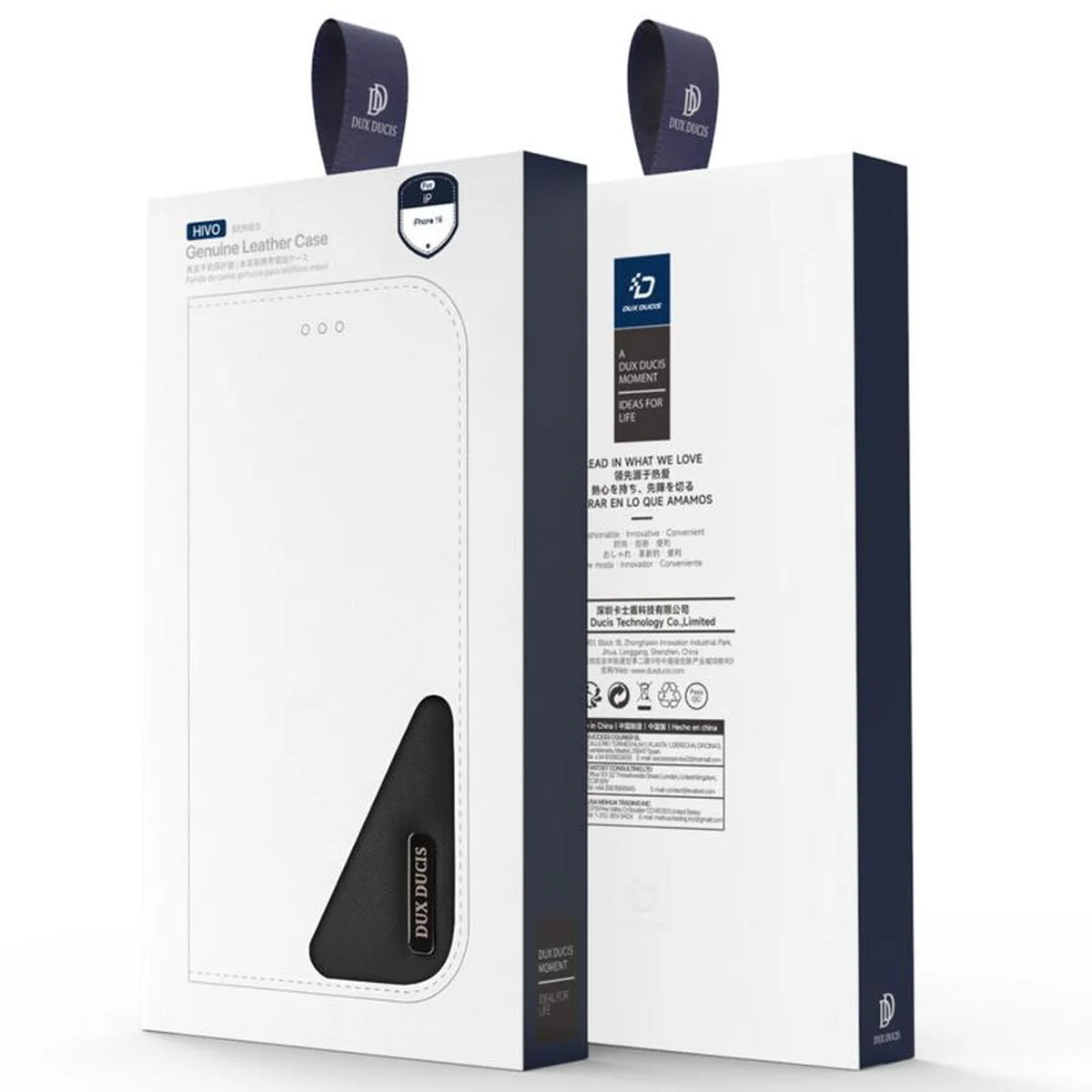 Чохол-книжка Dux Ducis Hivo для Apple iPhone 17 (6.3") Black