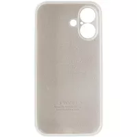 Чохол Silicone Case Full Camera Protective (AA) Apple iPhone 17 (6.3") Білий / White