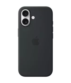 Чохол Silicone case (AAA) with Magsafe and Animation для Apple iPhone 17 (6.3") Black