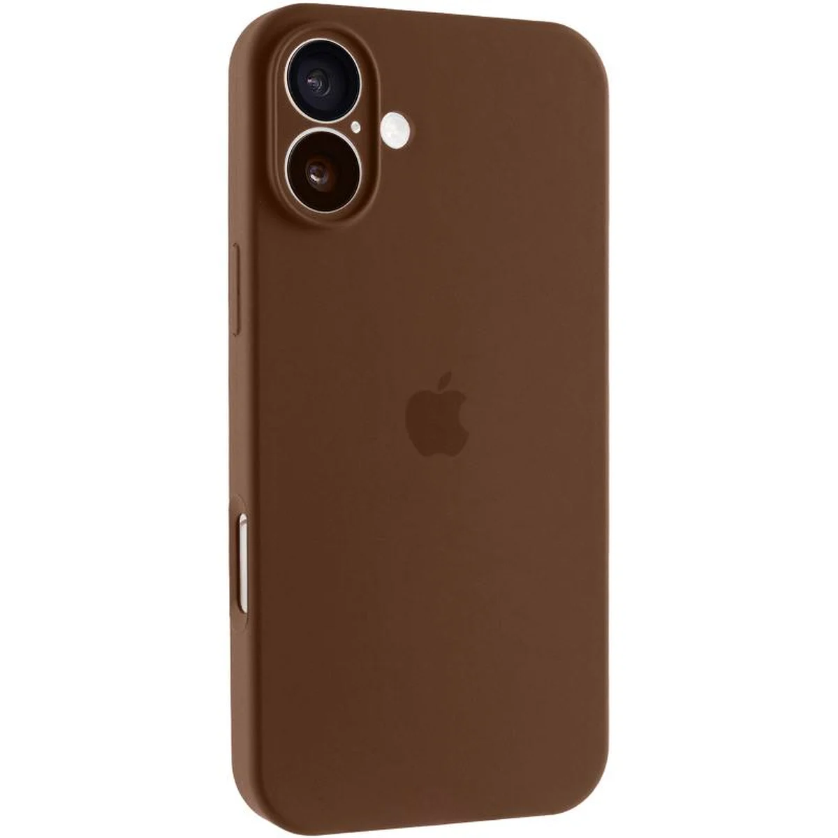 Чохол Silicone Case Full Camera Protective (AA) Apple iPhone 17 (6.3") Коричневий / Brown