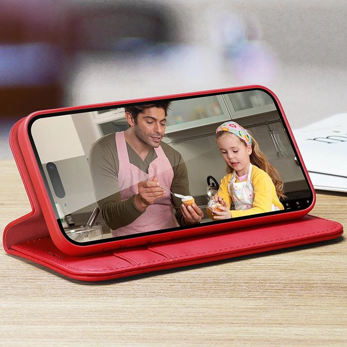 Чохол-книжка Dux Ducis Hivo для Apple iPhone 17 (6.3") Red