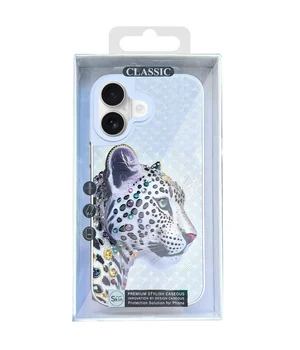 Чехол TPU+PC Crystal Hunt with MagSafe для Apple iPhone 17 (6.3") White