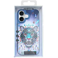 Чехол TPU+PC Crystal Hunt with MagSafe для Apple iPhone 17 (6.3") Blue