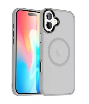 Чехол Ummi Colorful with MagSafe для Apple iPhone 17 (6.3") Серый / Grey