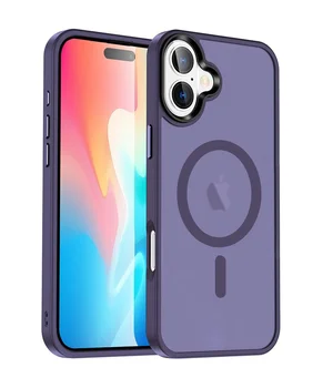 Чохол Ummi Colorful with MagSafe для Apple iPhone 17 (6.3") Темно-фіолетовий / Dark Purple