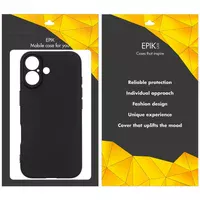 Чохол TPU Epik Black Full Camera для Apple iPhone 17 (6.3") Чорний