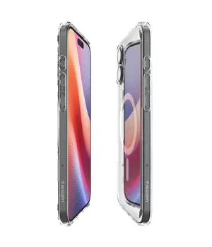Чехол SGP Ultra Hybrid (MagFit) для Apple iPhone 17 (6.3") Прозрачный Чехол SGP Ultra Hybrid (MagFit) для Apple iPhone 17 (6.3") Прозрачный