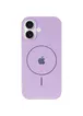 Чохол Silicone Case Full Protective (AA) V2 with MagSafe для Apple iPhone 17 (6.3") Бузковий / Lilac