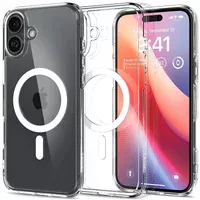 Чехол SGP Ultra Hybrid (MagFit) для Apple iPhone 17 (6.3") Прозрачный