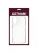 TPU чехол GETMAN Ease logo усиленные углы для Apple iPhone 17 (6.3") Бесцветный (прозрачный)