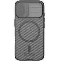 Карбонова накладка Nillkin CamShield Pro Magnetic для Apple iPhone 17 (6.3") Transparent black
