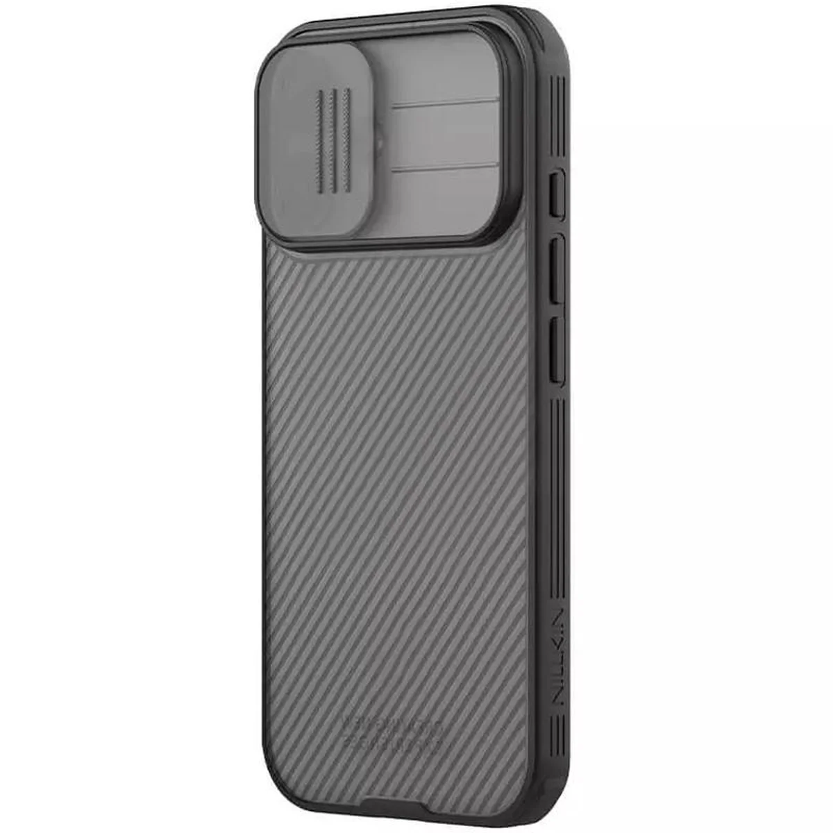 Карбонова накладка Nillkin CamShield Pro для Apple iPhone 17 (6.3") Transparent black