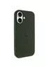 Чехол Silicone Case Full Protective (AA) V2 with MagSafe для Apple iPhone 17 (6.3") Зеленый / Cyprus Green