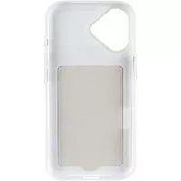 Чехол PC TechWoven Hybrid with MagSafe для Apple iPhone 17 (6.3") White / Green