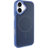 Чохол PC TechWoven Hybrid with MagSafe для Apple iPhone 17 (6.3") Blue