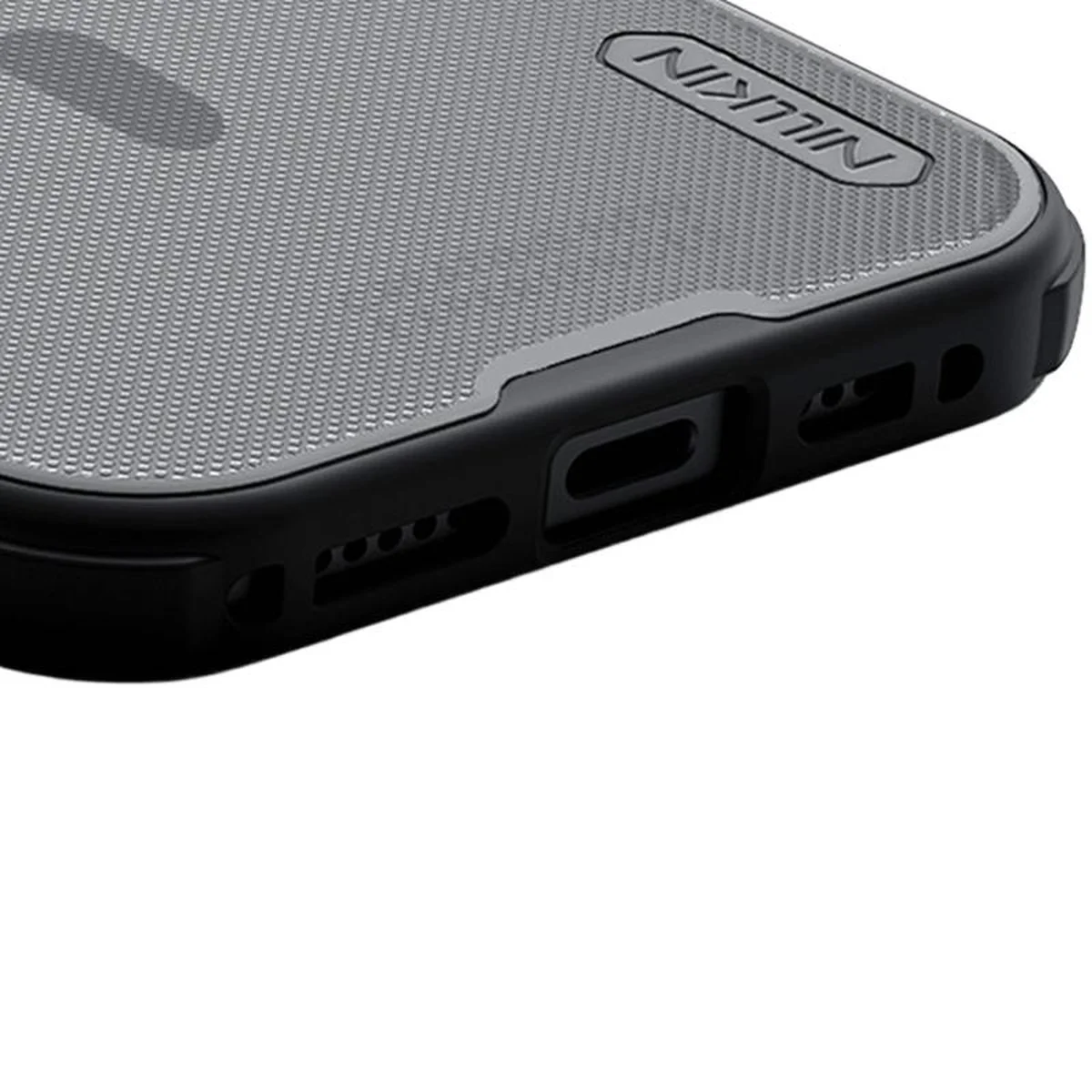 Чехол Nillkin Matte Magnetic Pro для Apple iPhone 17 (6.3") Transparent black