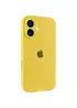 Чехол Silicone Case Full Camera Protective (AA) для Apple iPhone 17 (6.3") Желтый / Yellow
