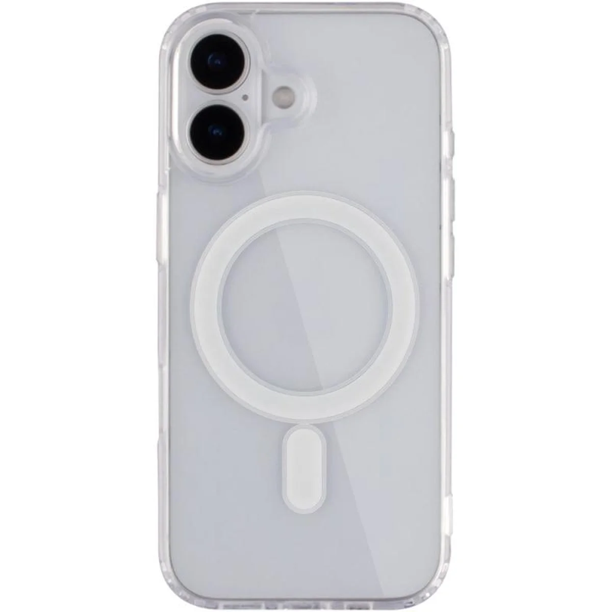 Чохол TPU Clear Case with MagSafe для Apple iPhone 17 (6.3") Clear