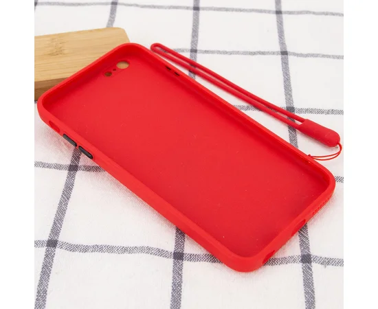 Чехол TPU Square Full Camera для Apple iPhone 6/6s plus (5.5") Красный