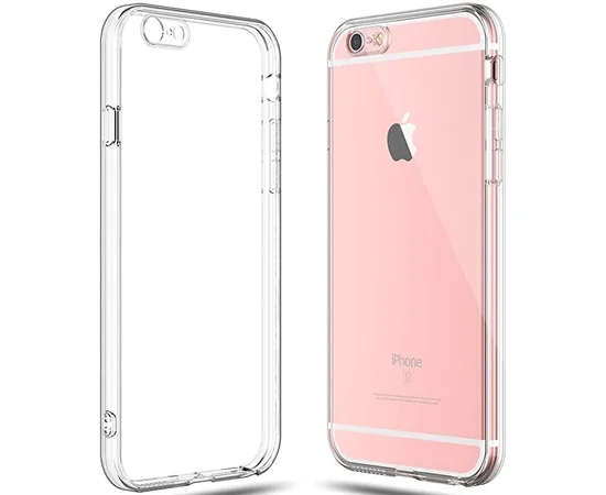 TPU чехол Epic Transparent 1,5mm Full Camera для Apple iPhone 6/6s plus (5.5") Бесцветный (прозрачный)