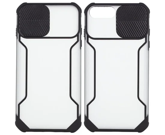 Чехол Camshield matte Ease TPU со шторкой для Apple iPhone 6/6s plus / 7 plus / 8 plus (5.5") Черный