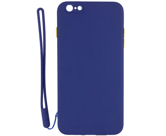 Чехол TPU Square Full Camera для Apple iPhone 6/6s plus (5.5") Синий