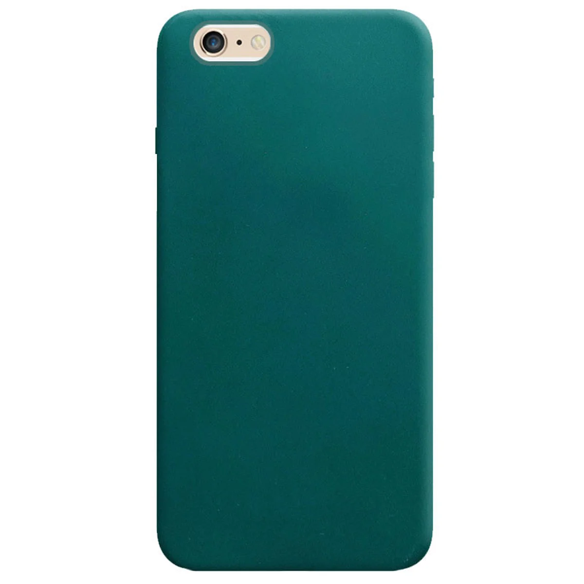 Силиконовый чехол Candy для Apple iPhone 6/6s plus (5.5") Зеленый / Forest green